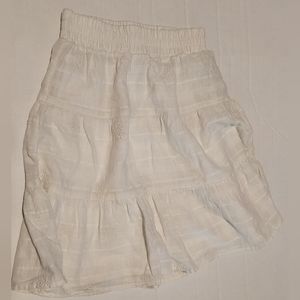 Cat & Jack Size 4/5 white skirt